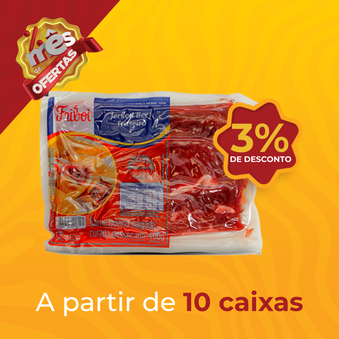 Jerked Beef Traseiro 400g - Friboi